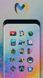 Material UI Dark Icon Pack v1.35 [Patched]