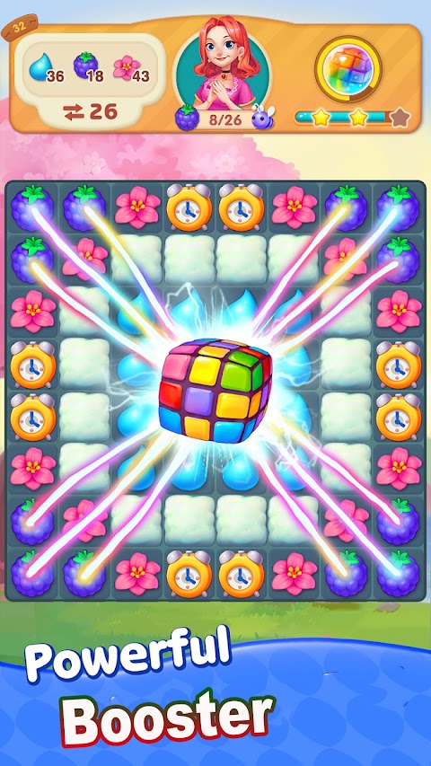 Fruit Link - Match 3 Puzzleのおすすめ画像3