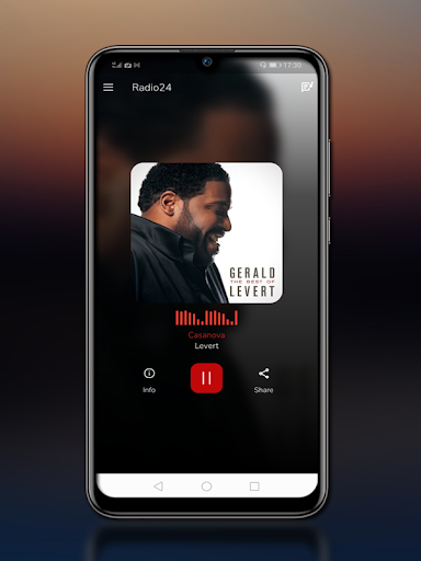 Android application Radio24 screenshort