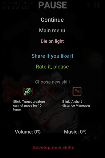 Grue the monster – roguelike u