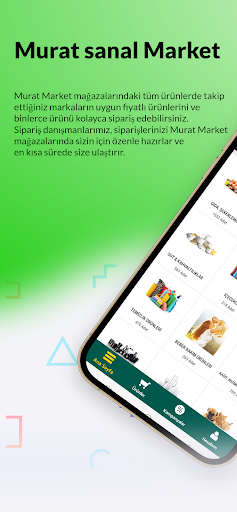 Android application Murat Sanal Market screenshort