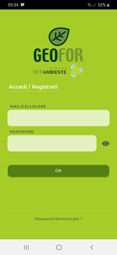 Android application RCiclo screenshort