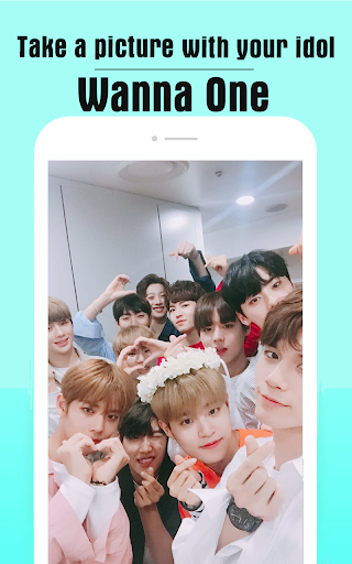 Take a picture together Wanna One