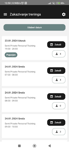 Develop Fitness Screen 2