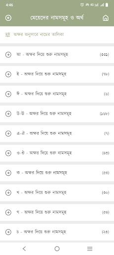 Bangla Islamic Name Meaning Screen 3