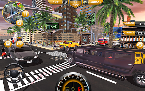 高級リムジンタクシードライバー：都市リムジンゲームのおすすめ画像3