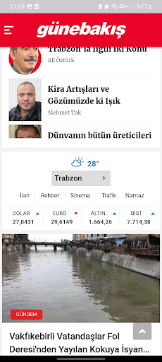 Günebakış Trabzon Haber Screen 3