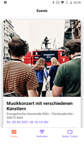 Android application Dichtklang screenshort