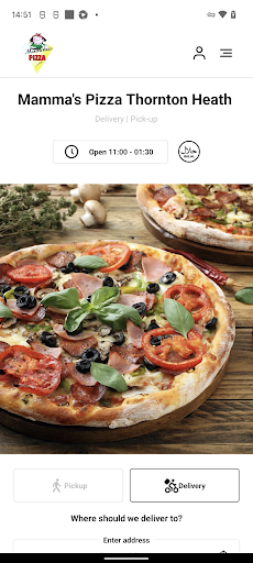 Android application Mammas Pizza Thornton Heath screenshort
