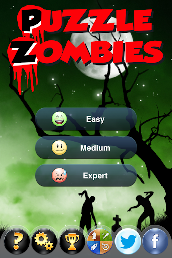 Android application Puzzle & Zombies : Numbers screenshort