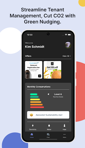 Android application Hey Resi screenshort