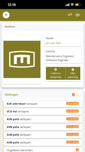 Android application Mekano Engineering screenshort