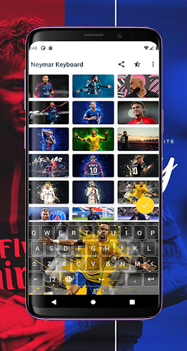 Neymar JR Keyboard Theme