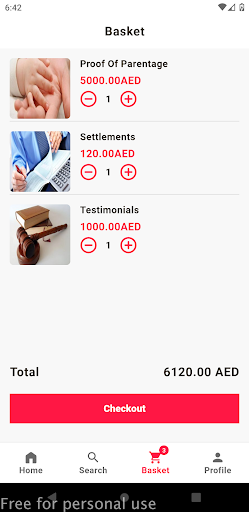Ask lawyer Screen 3