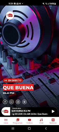 Android application Que Buena Almaguer screenshort