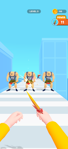 Android application Knife Shooter screenshort