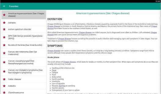 Diseases Dictionary Offline Screenshot