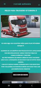 Captura de Pantalla 5 skins Truck Simulator Europa 3 android