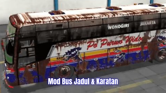 Bus Tua Jadul Karatan Mods