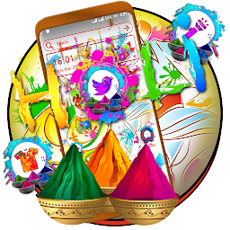Icon image Holi Dance Launcher Theme