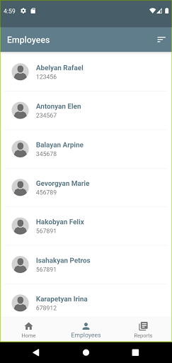 AS Work Management Screen 2