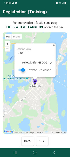 VA Alert Screen 2