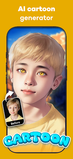 Screenshot of AI Baby Face Generator: BabyS