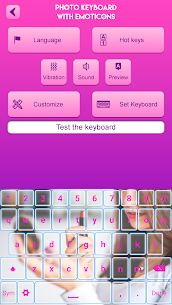 Photo Keyboard with Emoticons For PC installation
