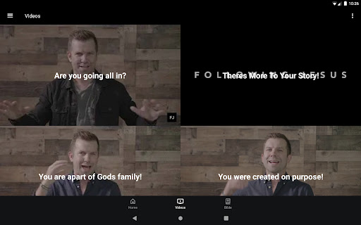 Screenshot of Following Jesus
