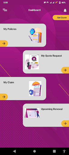 Android application SELECTINSURE PTY LTD screenshort