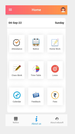 Edusoft ERP Screen 2