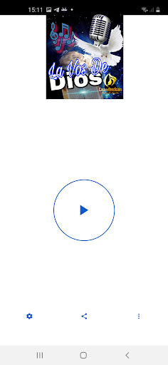 Android application La Voz de Dios screenshort