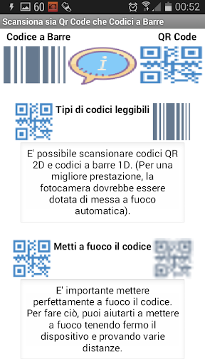 Scanner per Codice a barre e C Screen 3