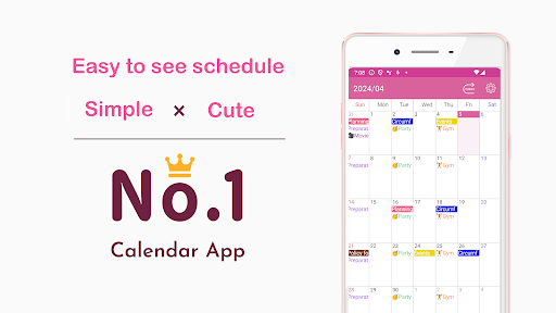 Android application Tree Calendar - Schedule App screenshort