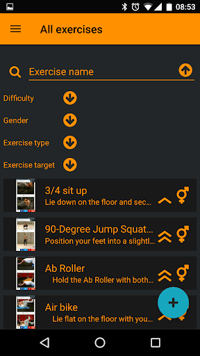 Smart4Fit Manager Screen 2