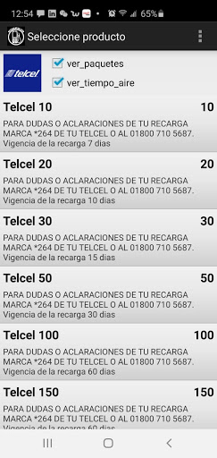Recargafon Screen 3