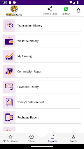 EP Pro Wallet Screen 2