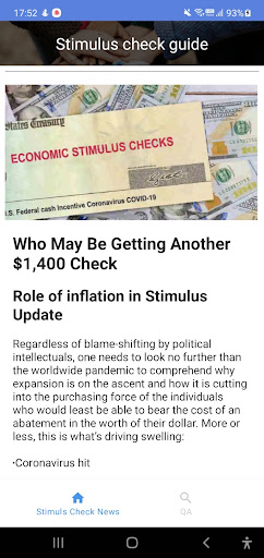 Stimulus check guide Screen 2