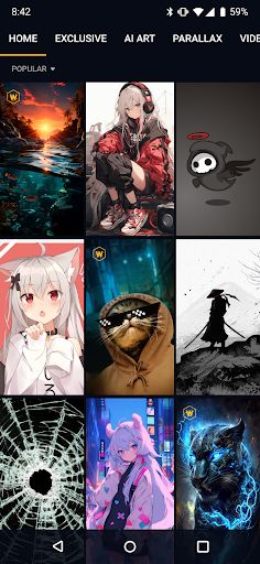 Wallcraft – Duvar kağıtları HD ekran görüntüsü