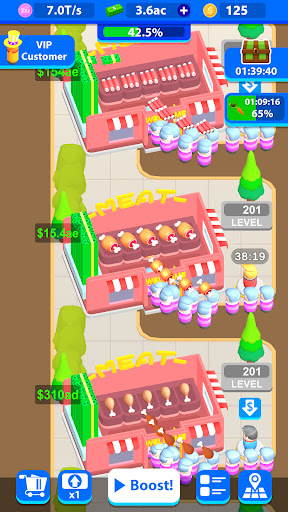 Android application Idle Commercial Street screenshort