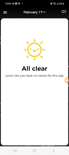 Indigo Services Driver APP Screen 3