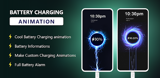 Android application Battery Charging Animation 4D screenshort