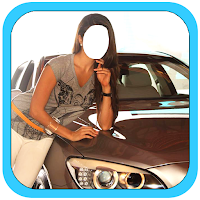 Women With Car Photo Suit