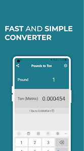 Pounds per ton hot sale