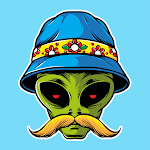 Cover Image of Download Dancing Alien Button  APK