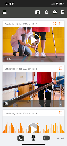 Android application arQive camera screenshort