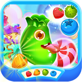 sweet candy fruit icon