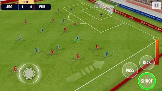Captura 5 Soccer Match Juego De Football android
