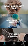 screenshot of Short Hairstyles for Your Face