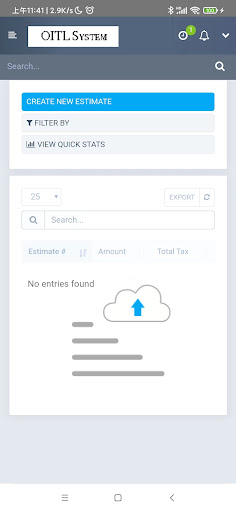 OITL System Screen 3